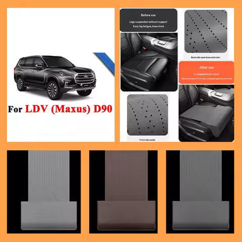 For LDV Maxus D90 SUV 2017-Present Car Seat Leg Support Extension Mat support pad Seat extension leg