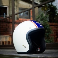 GALLOP 復古安全帽 設計款 藍紅