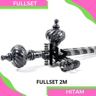 FULLSET CURTAIN IRON SIZE 50CM 75CM/ 1M/ 1.5M/ / AND 2METR