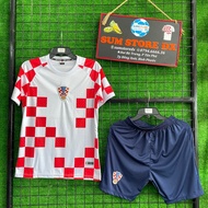 Croatia Football Kit White Red 22 JP - Extremely Beautiful Hot Jersey