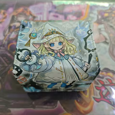 Yugioh Risette of the White Woods Deck Box Yu-Gi-Oh! Asteria Figures OCG PTCG Trading Cards Pu Leath