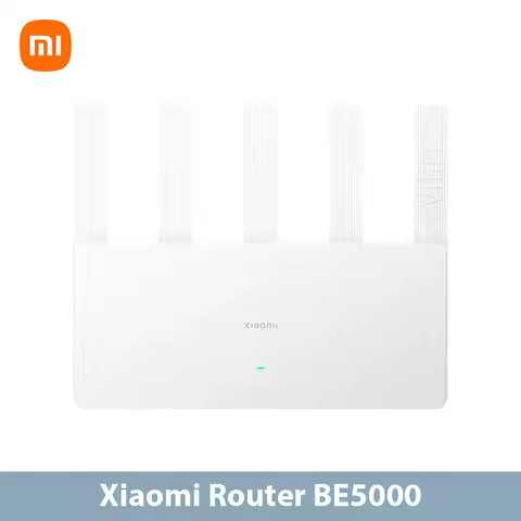 Xiaomi BE5000 Router WiFi 7 MLO 2.4GHz 5.0GHz Dual Band WiFi 7 512MB RAM Repeater 2.5G Port Mesh net