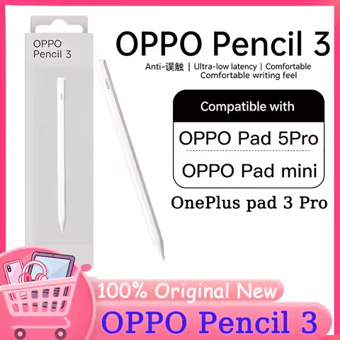 Official Authentic for OPPO Pencil 3 Stylus Pen, Only for OPPO Pad 5 Pro, OPPO Pad Mini, OnePlus Pad