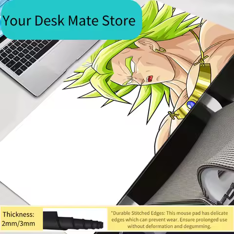 Broly Dragon Ball Z DBZ Mouse pad Gamer Large Computer Notebook Pc Mousepad Carpet Gaming Accessorie