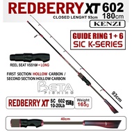 KENZI RED BERRY XT 10-20 LB ROD