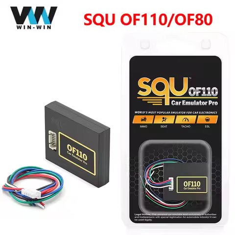 SQU OF110 OF96 Universal Car Emulator SQU OF96 OF80 Supports IMMO For Seat Occupancy Sensor Tacho Pr