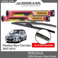 AUDIOBANK OEM Car Silicone Wiper Blade Japan Technology - Perodua Myvi First Gen 2007-2010