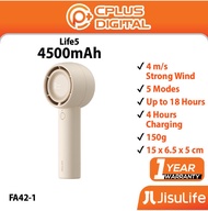 JISULIFE Handheld Super-Mini Turbo Fan Life5 Turbofan 3-speed Wind Bladeless Safety - FA42/FA42-1