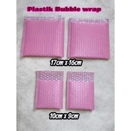 Bubble Mailer Pink Color POLYBUBBLE ENVELOPE BUBBLEMAILER PACKING OLSHOP Size 10x9cm 17x16cm 15.5x10