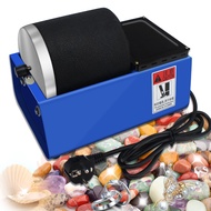 Mini Rock Tumbler Single Barrel Jewelry Polisher - Hobby Grade Ring Polishing Machine