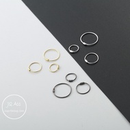 Mini Hoop Earrings for Women 925 Earings for Women Hikaw Silver Earrings Set Non Tarnish Hypoallerge