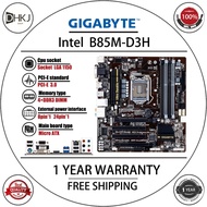 Used Gigabyte GA-B85M-D3H B85 Z87 LGA 1150 Core i7/i5/i3/Pentium/Celeron DDR3 32G Micro ATX Original