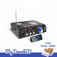 600W Bluetooth Power Amplifier Karaoke Home Theater FM Radio