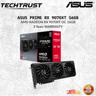 ASUS PRIME RADEON RX 9070 XT OC EDITION AMD 16GB GDDR6 GRAPHICS CARD ( PRIME-RX9070XT-O16G )