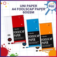 UNI PAPER A4 FOOLSCAP PAPER 60 GSM