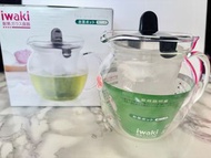 日本iwaki耐熱玻璃壺 480ml (茶/咖啡兩用)