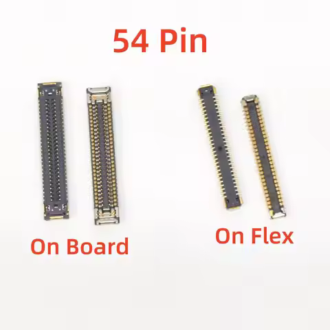 5-10pcs 54Pin USB Charging FPC Connector For Samsung Galaxy A52 A525 Note20 Charger Plug On Board