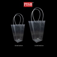 0560/61 Kahwin Goodies Bag Wedding Plastic Doorgift Bag Beg Goodies Doorgift Wedding Bag Transparent