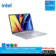 ASUS VivoBook 14 A1402ZA-IPS553 [Intel® Core™ i5-1235U/Intel® UHD Graphics/8GB/512GB/14inch/WIN11/OHS]