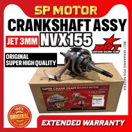 NVX155 NVX V1/V2 & NMAX 155 V2 100% BRT CRANKSHAFT Jet Rod 3.05mm Total 6.1MM New UPGRADE VERSION NO