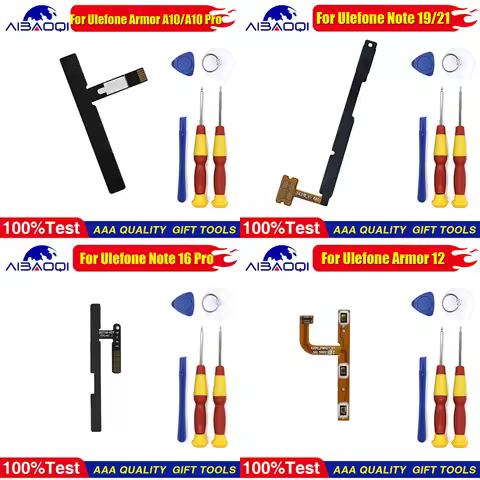 Power on/Off Volume FPC For Ulefone Armor 12/15/24 Armor A10 Pro/A11 Pro Armor X8i Note 19/21 Note 1