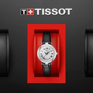 TISSOT T126.010.16.013.00 T1260101601300 Women's Watch BELLISSIMA SMALL LADY Quartz 26mm Leather Str