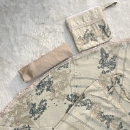 (COD) Mukena  dewasa Silk Daily Premium Motif 2in1