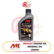 MEAUSU ENGINE OIL MINERAL OIL SAE SM / CF 20W50 1L