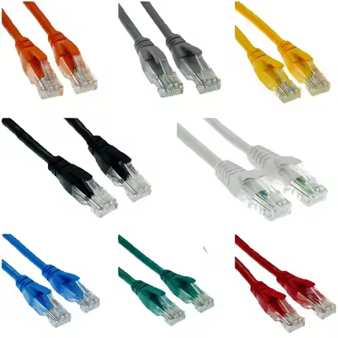 Short CAT6 RJ45 Cable CAT 6 CAT6e cat5a UTP Ethernet Network Router Modem extension Cable RJ45 Patch