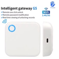 Smart Home Hub Remote WIFI Gateway Bluetooth Mesh 5GHz 2.4GHz Door Lock Gateway G5 for TTHotel TTLOC