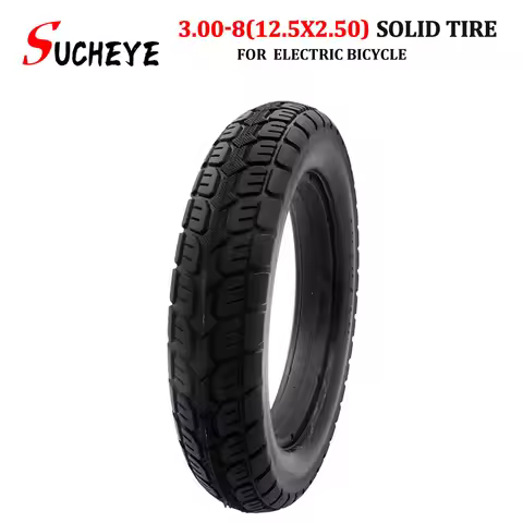 12.5 inch 3.00-8 Solid Tyre 12.5x2.50 Non-pneumatic Tire For Gas and Electric Scooters Warehouse Veh