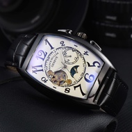 2024 Frank FM Tourbillon Fully Automatic Mechanical Five-Pin Mens Casual Watch one piece available