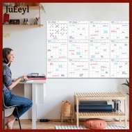 JuEeyl Extra Large Undated Erasable Erasable Whiteboard Annual Planner 35x58 Inches For Home School