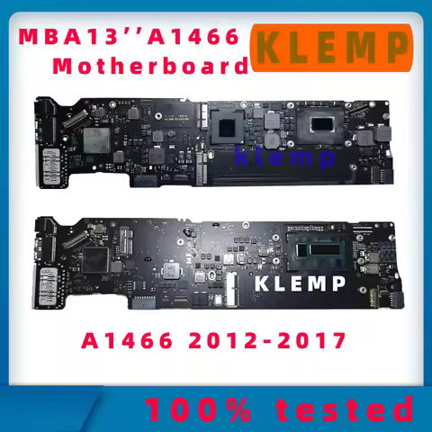Tested A1466 Motherboard For MacBook Air 13" A1466 Logic Board Cord i5 i7 4GB 8GB 16G 2012 2013 2015