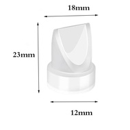 MOMCOZY M5, M6 Hands-Free Electric Breast Pump Replacement Accessories - Vacuum Valve / silicone Dia