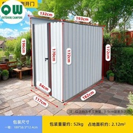 Outdoor tool shed, storage box, locker, outdoor metal shed