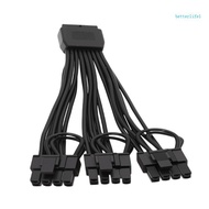 BTM Desktop Video Card Power Cable 12VHPWR to 3 x 8 Pin Layout Use