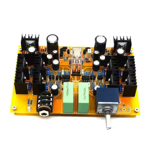 HV-4 Delicate And Beautiful Headphone Amplifier AMP Finished Board