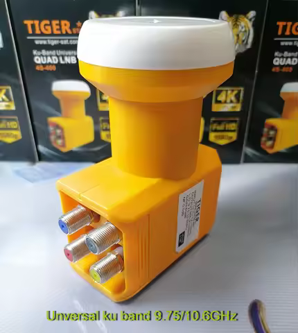 STR L717, SRT746 Best Signal digital HD Universal KU Band Single Quad LNB Waterproof High Gain Low N