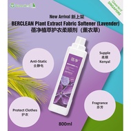 BERCLEAN Plant Extract Fabric Softener (Lavender) 800ml