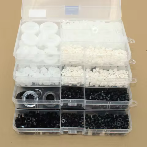 up to 414p T-Shaped Nylon Washer TW3 TW6 TW8 TW9 TW10 t0 TW16 Plastic Concave Convex Screw Sleeve In