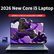 Brand new portable silver gray laptop 14 inches high performance long battery life Intel Core i5 826