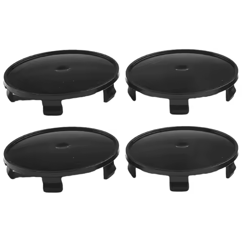 4pcs 68mm Car Wheel Hub Center Cap Universal Black Wheel Center Cap Tyre Rim Hub Cap Cover Car Acces