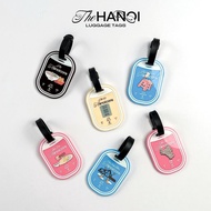 Hanoi theme acrylic luggage tag Crabit The Hanoi language tag