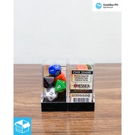 Chessex: 7-set Opaque Nostalgia GM & Beginner Player Dice (Dice Set)