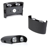 LAMPU HIAS TAMAN DINDING TERAS WALL LIGHT LED 2 ARAH FITTING E27 OUTDOOR MINIMALIS TEMPEL PILAR TEMB
