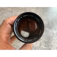 Canon FL 200mm f4.5 Manual Lens Broken Spare Parts Collectible