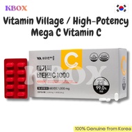 Vitamin Village / High-Potency Mega C Vitamin C Vitamin C 1000mg Tablet