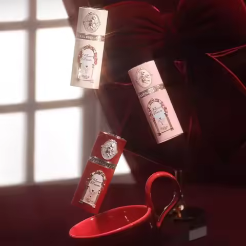 Flower Knows Strawberry Cupid Liquid Blush Long-lasting Moisturizing Easy Makeup Blush Creamy Liquid