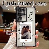 1pc Customized Photo Printed Electroplated Shockproof TPU Phone Case, Compatible With IPhone 17 Air/
